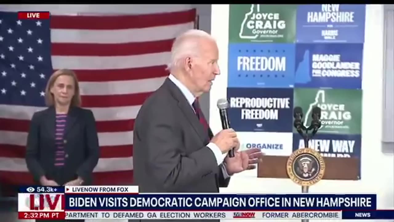 Biden says America needs to imprison Trump 14 days before election day