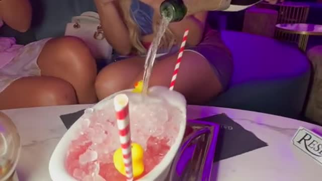 This bar in Las Vegas has some of the cutest lil drinks