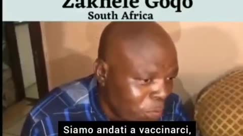 Zachele, sud africa: Stiamo morendo senza motivo. Che Dio aiuti questo Uomo 😭