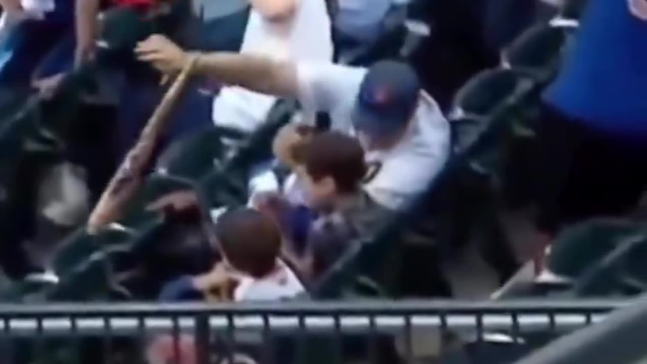 Dad blocks broken bat