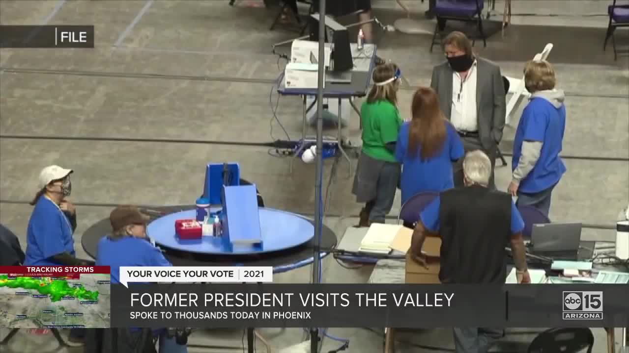 President Trump visits the Valley