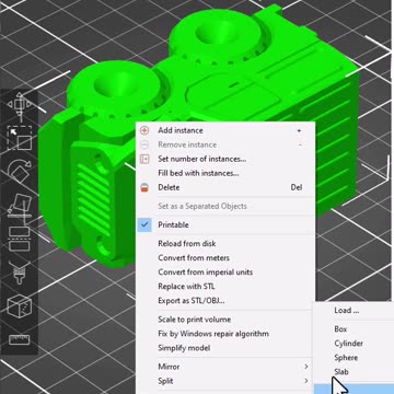 PrusaSlicer: Text Modifier Fuzzy