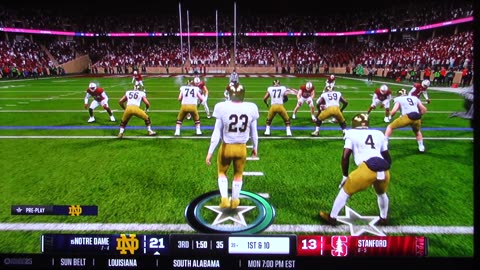 CollegeFootball25: Notre Dame vs Stanford