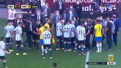 Argentina-Brazil Match Suspended after Brazilian Health Officials Enter Pitch