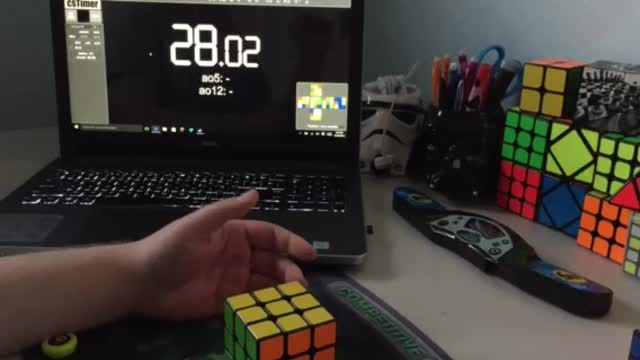 Old Rubik’s Cube solve