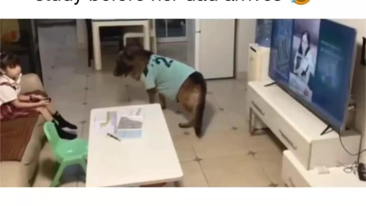 Little girl best friend