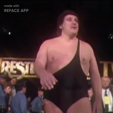 ironmanduck as Andre the Giant #deepfake #faceswap #shorts #wwf #wwe #andrethegiant