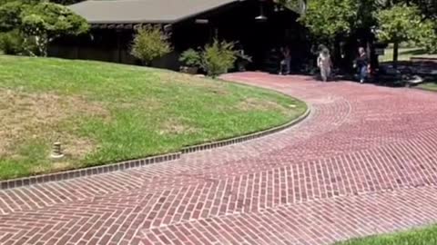 Doc Browns house from back to the future in Pasadena California