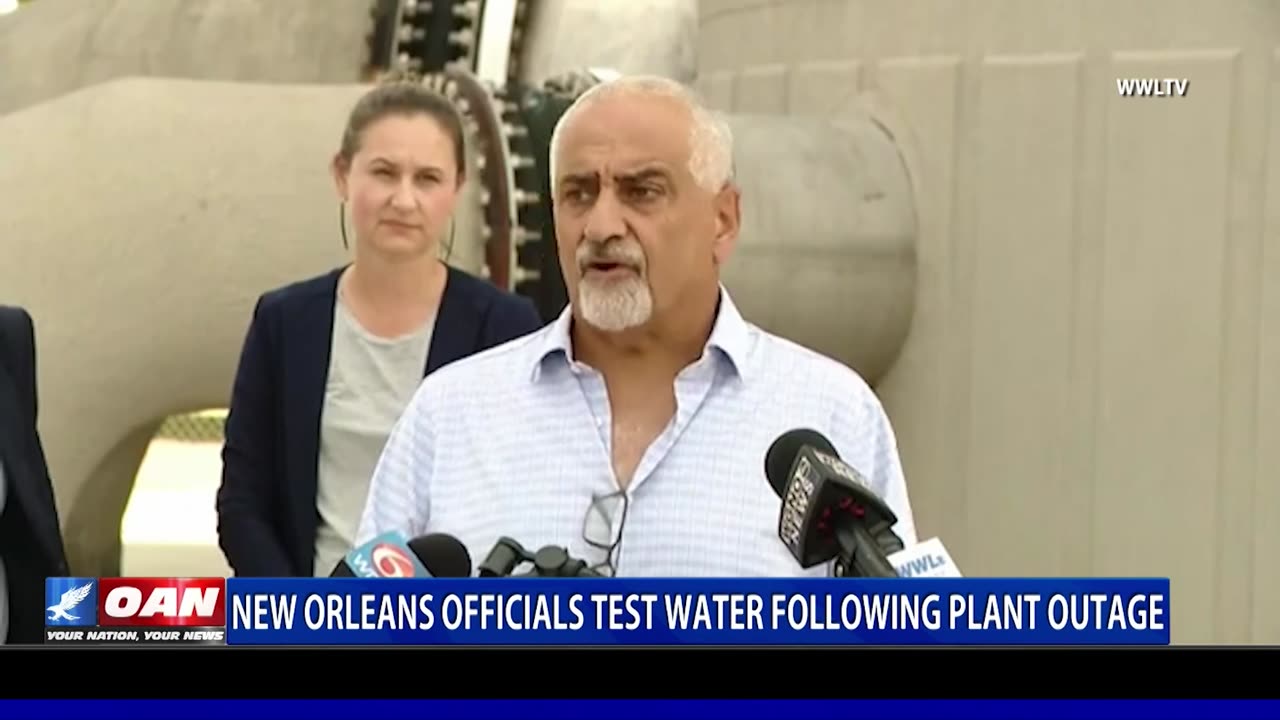 New Orleans Officials Test Water Following Plant Outage