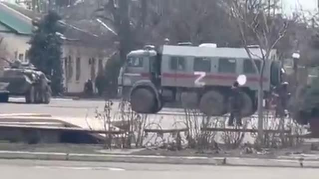 24.02.2022. The war has begun!!! The city of Genichesk is now