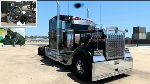 Kenworth w900 semi truck CAT C15 6NZ Engine Jake brake sound check