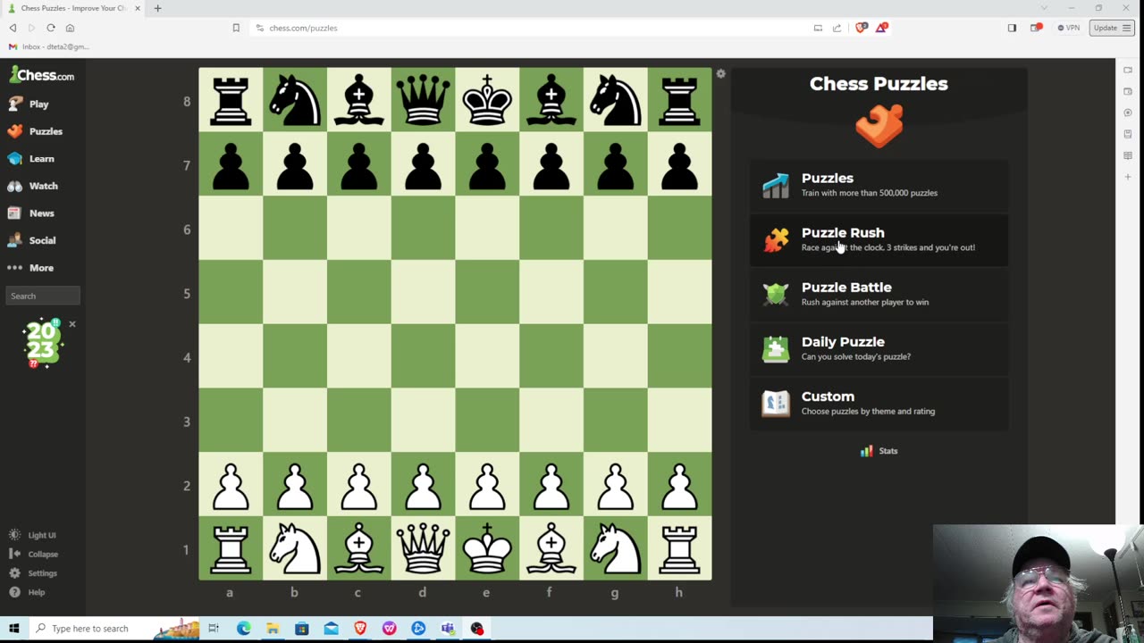 Chess Puzzle Rush 2024-01-09