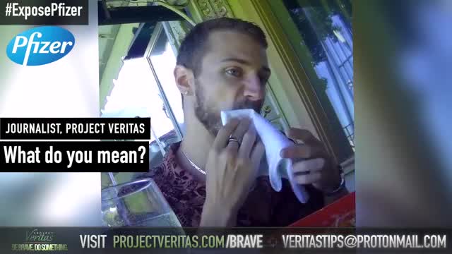'Natural Immunity' Admission Pfizer Scientist Nick Karl Confronted By James O'Keefe Over Shocking