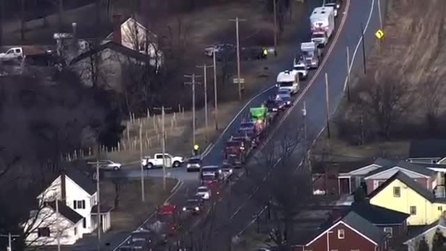 The Revolution Will Not Be Televised—The People's Convoy Is Stretching Over 60 Miles Long 🇺🇸