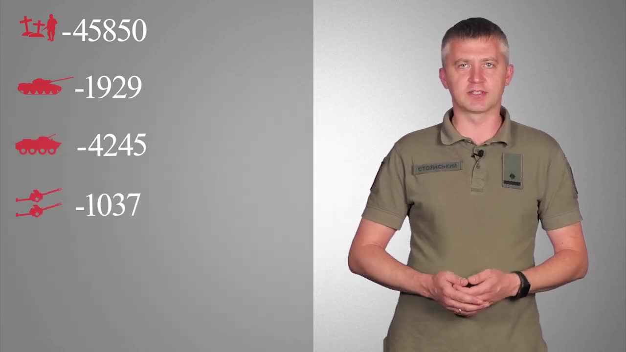 Total enemy combat losses from 24.02 to 25.08