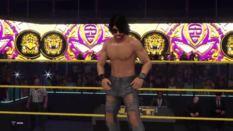 wwe2k22 myrise walkthrough 77, Outlaw vs Jaquin wilde