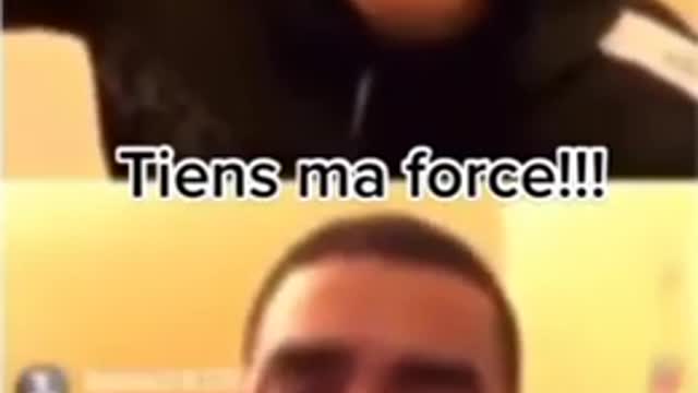 ABDEL SOULAX rencontre BRULUX - 'Tiens ma force' (meme)