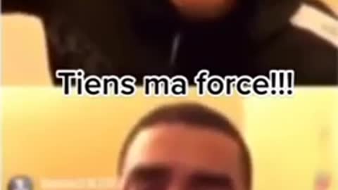 ABDEL SOULAX rencontre BRULUX - 'Tiens ma force' (meme)