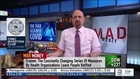 CNBC Jim Cramer Demands Universal Vaccine Mandates