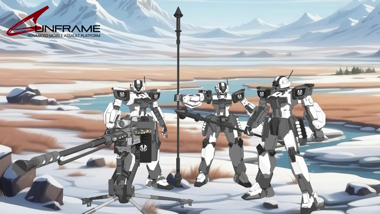 Gunframe the Animated Series Test Shots - Velites Spearman Unit Animation Sampling