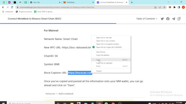 How to add Binance Smart Chain NETWORK in | METAMASK wallet | BSC | Crypto school | 27th March 2022