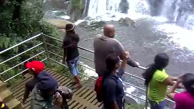 beautiful Bakers Falls - Horton Plains in Sri Lanka