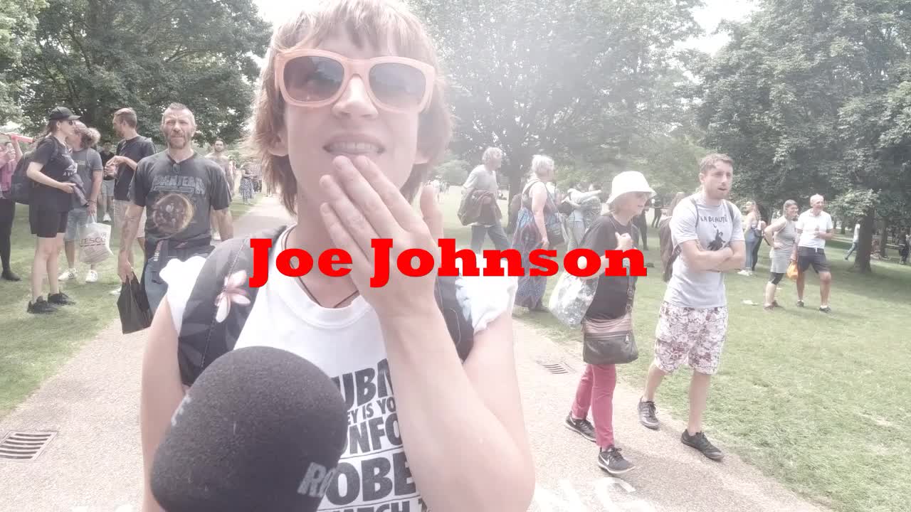 2021 June 26th London protest.biggest 1 .