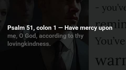 Psalms 51:1