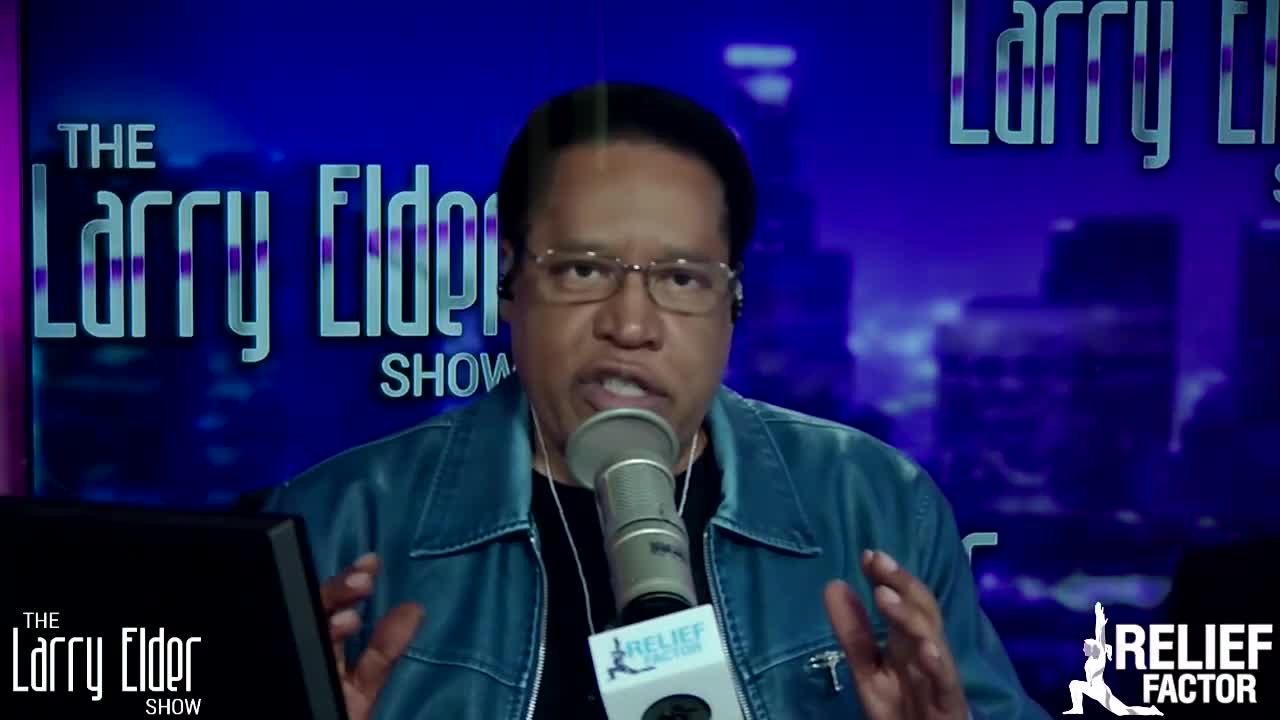 Larry Elder Responds To Being Called a Racist MF***er