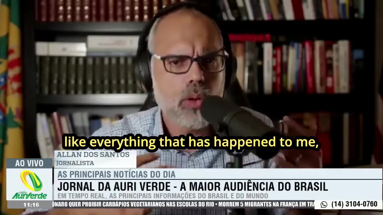 Allan Santos says that event with judges in the United Kingdom is sponsored by an admirer of Musk