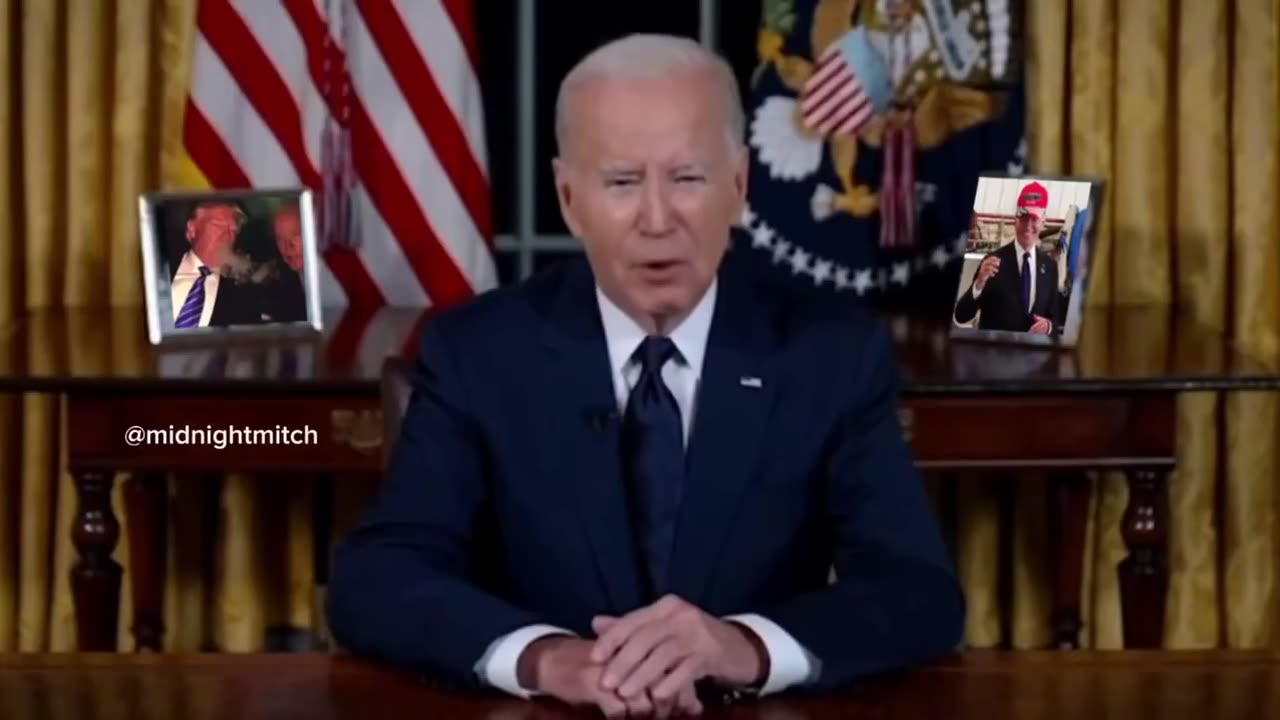 President Biden gives his view on Kamala's loss to Trump in an address to the nation.