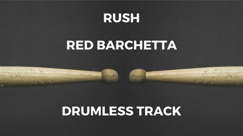 Drumless Track RUSH " Red Barchetta "