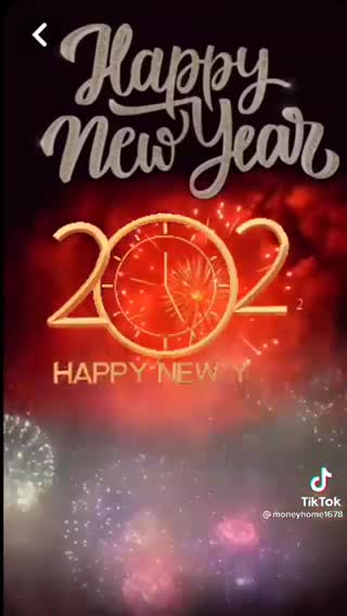 Zero countdown for 2022 Happy New Year