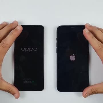 iPhone 12 Pro Vs Oppo F21 Pro PUBG Speed test.