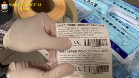 130,000 Unsafe Face Masks With Serie A Club Logos Seized