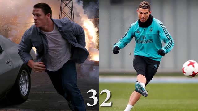 John Cena Vs Cristiano Ronaldo Transformation 2018 | Who is Better?