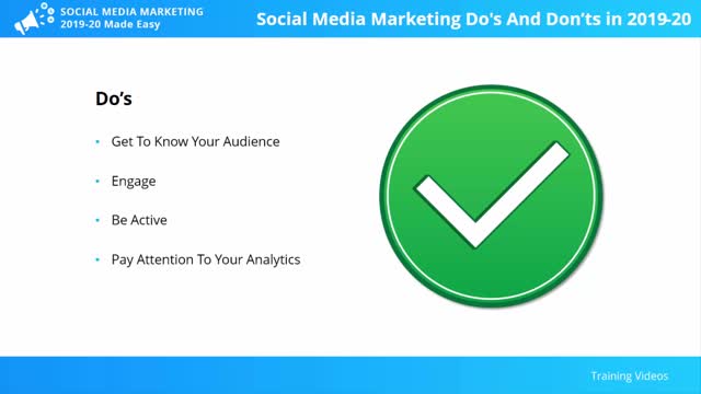 Social Media Marketing Do's and Don'ts