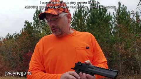 Desert Eagle .50AE vs motor