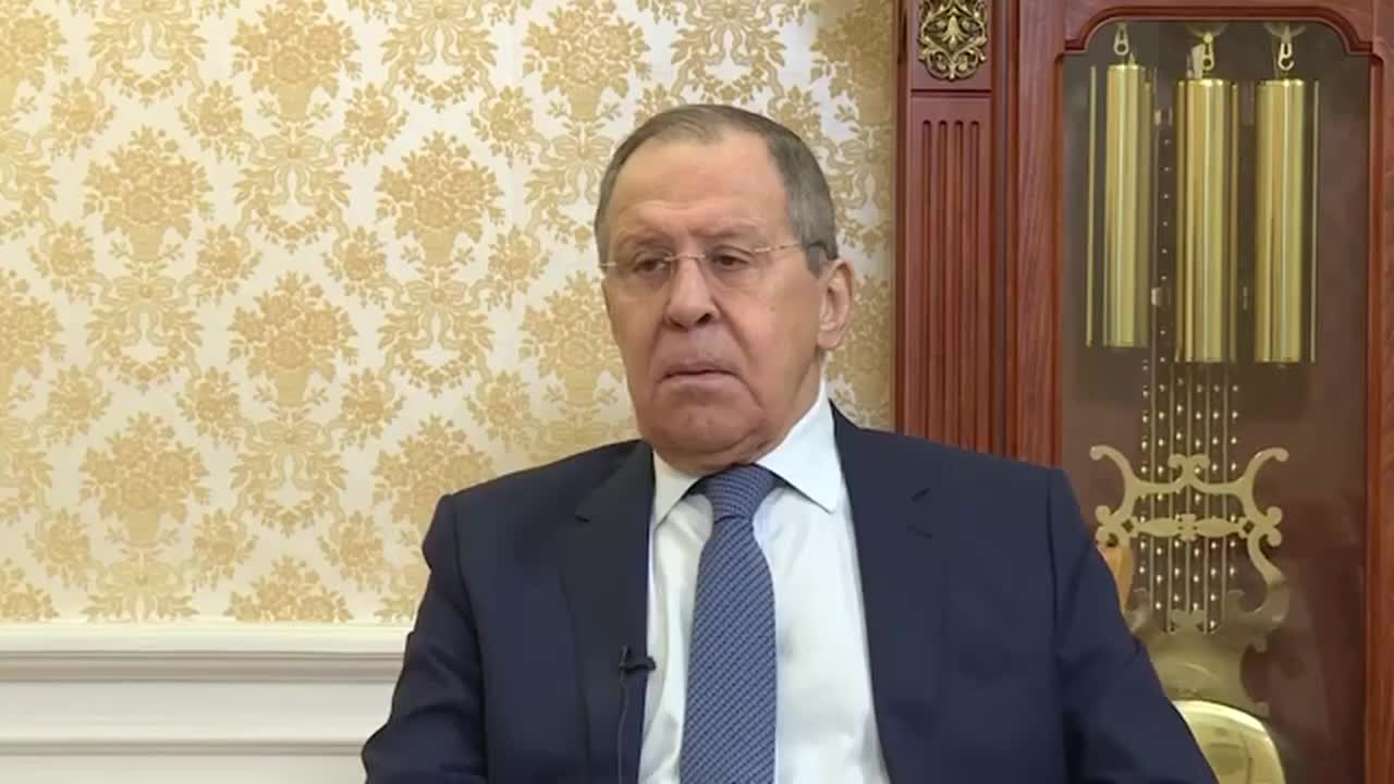 Lavrov - ruský ministr zahraničí