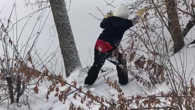 Cross Country Skiing Fail