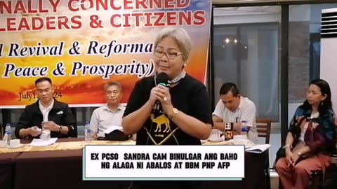 ExPCSO Sandra Cam hinamon si BBM ll Chief Marbil aso nalang ni Abalos?