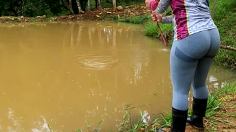 Girl Fishing