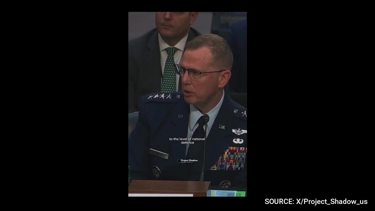 WATCH: Air Force General Warns Of New Border Threat