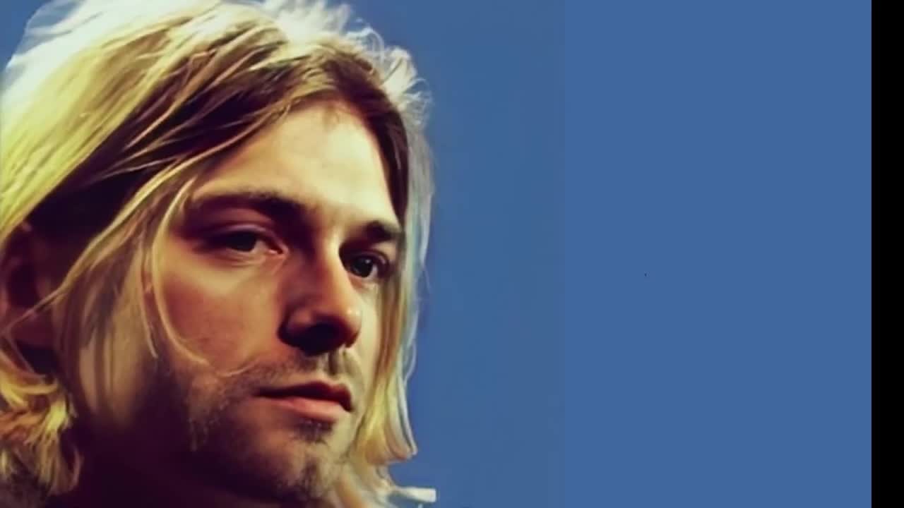 KIRK COBAIN DEEP FAKE BLUE SCREEN