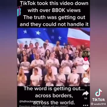 This Was Taken Down On TikTok