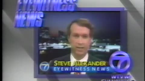 February 19, 1990 - Steve Alexander Evansville News Bumper #2