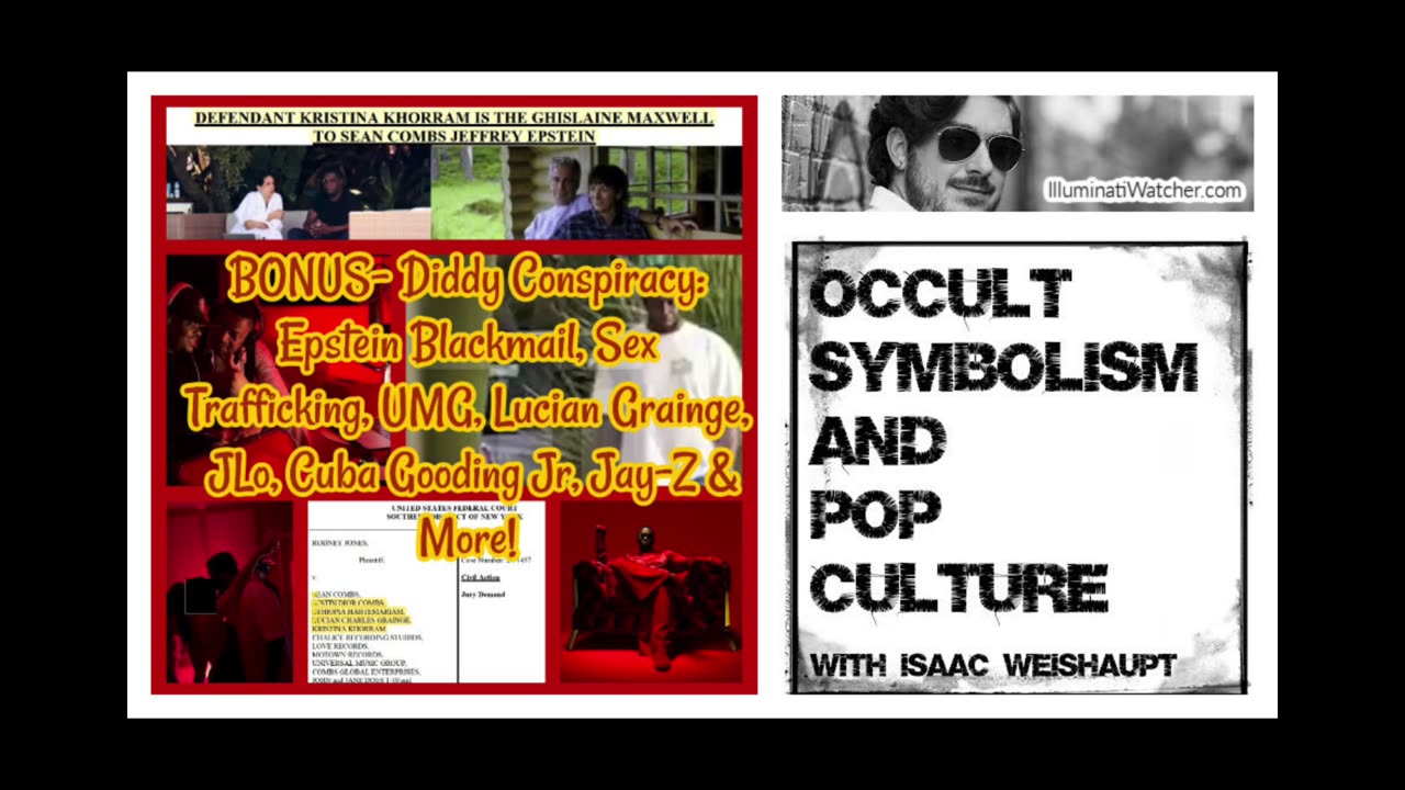 BONUS- Diddy Conspiracy: Epstein, Trafficking, Lucian Grainge, JLo, Cuba Gooding Jr, Jay-Z & More!