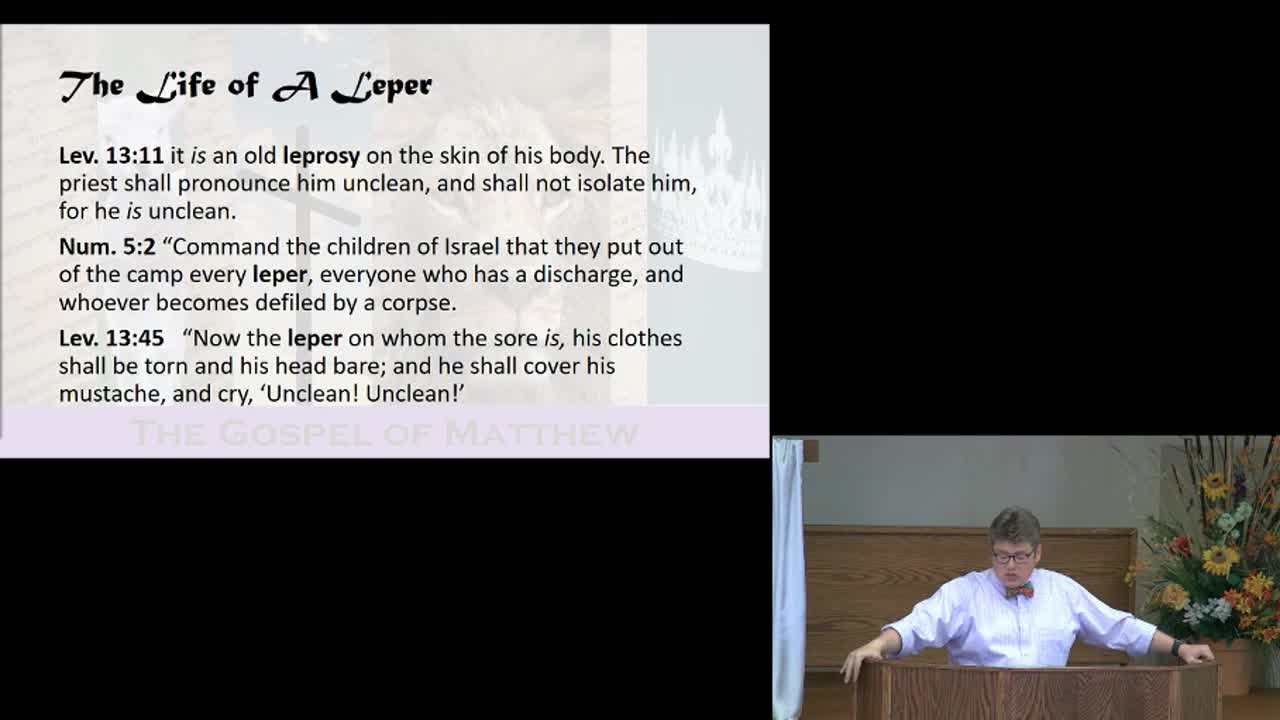 Of Leprosy and the Law