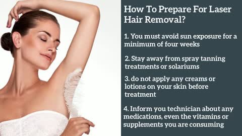 Laser Hair Removal Pre & Post Treatment Information