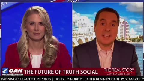 Truth Social app updates with Devin Nunes